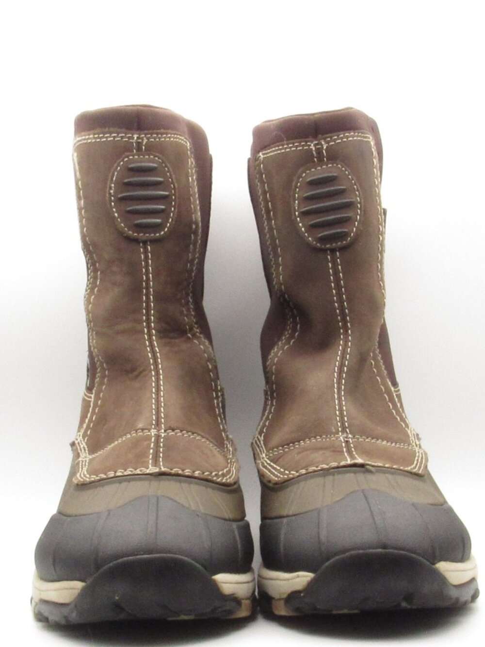 LL Bean Brown Boots Storm Chaser Tek 2.5 Slip On Boots Women's Size 8 Waterproof - Picture 2 of 10